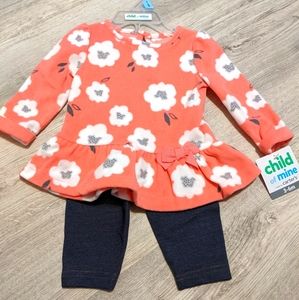 3-6 month cozy outfit